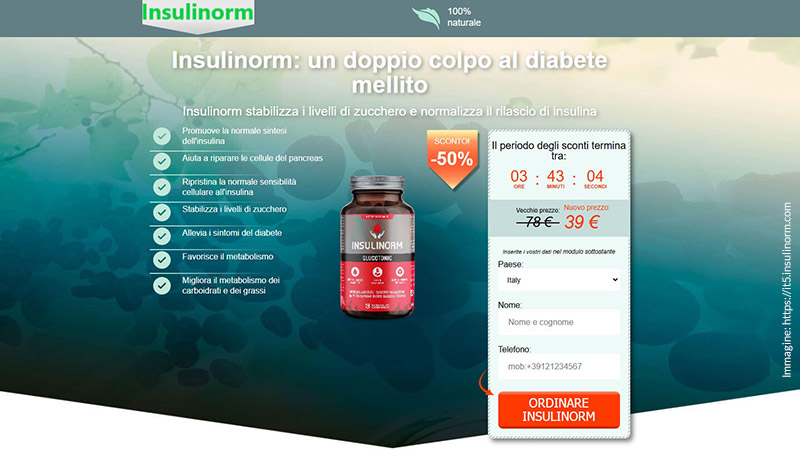 Sito vendita Integratore Insulinorum